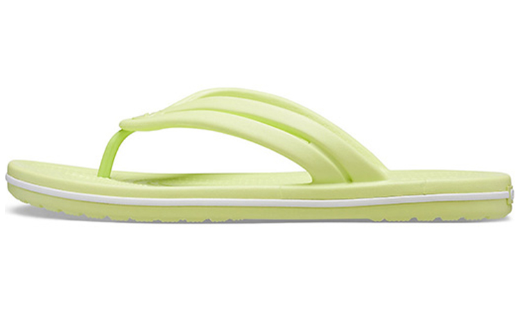 (Women) Crocs Crocband Flip 'Light Green' 206100-3U4