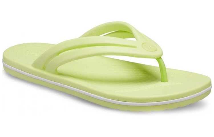 Lookbook (Women) Crocs Crocband Flip 'Light Green' 206100-3U4