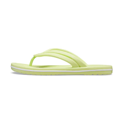 (W) Crocs Crocband Flip 'Light Green'