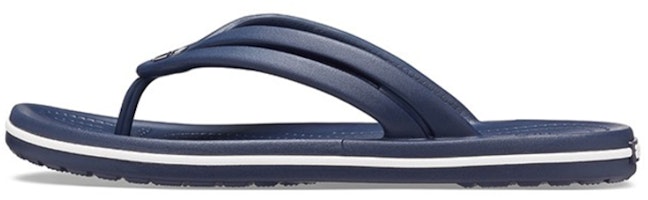 (Women) Crocs Crocband Flip-Flops 'Dark Blue' 206100-410 (Women) Crocs Crocband Flip-Flops 'Dark Blue' 206100-410