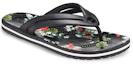 Order (Women) Crocs Crocband Flowers Flip-Flops Black 206101-0FF