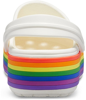 (Women) Crocs Crocband Platform 'Rainbow' 205980-94S Details for (Women) Crocs Crocband Platform 'Rainbow' 205980-94S