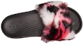 Purchase (W) Crocs Crocband Platform So Luxe Slide 'Burgundy Fluffy' Merah Berbulu 205926-096