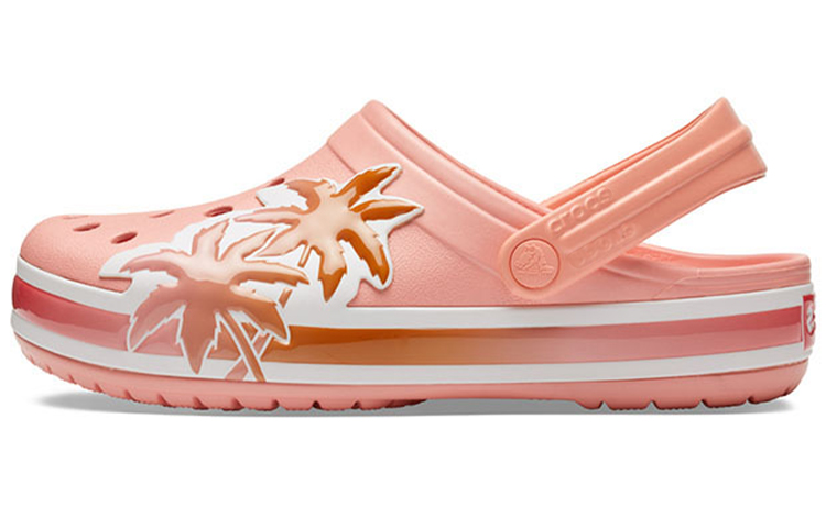 (Women) Crocs Crocband Summer Fun Clogs 'Orange' 205578-737