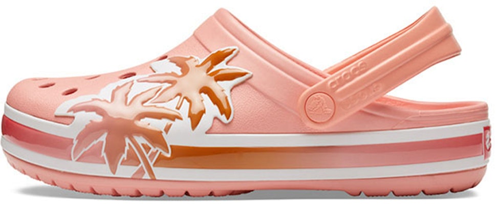(Women) Crocs Crocband Summer Fun Clogs 'Orange' 205578-737 Buy (Women) Crocs Crocband Summer Fun Clogs 'Orange' 205578-737