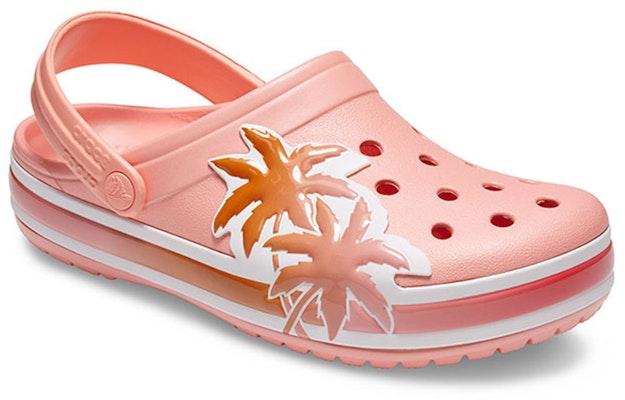 (Women) Crocs Crocband Summer Fun Clogs 'Orange' 205578-737 Lookbook (Women) Crocs Crocband Summer Fun Clogs 'Orange' 205578-737