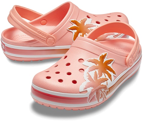 (Women) Crocs Crocband Summer Fun Clogs 'Orange' 205578-737 Shop (Women) Crocs Crocband Summer Fun Clogs 'Orange' 205578-737
