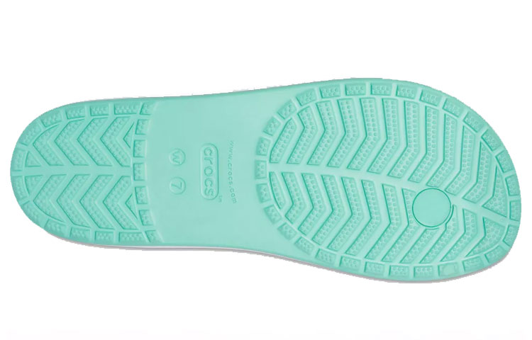 (W) Crocs Crocband Tropical 'Green Thong' 圖 5