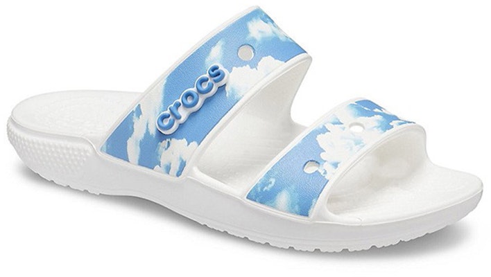 (Women) Crocs CrocsOther Sports slippers 'White Blue' 207248-100 Lookbook (Women) Crocs CrocsOther Sports slippers 'White Blue' 207248-100