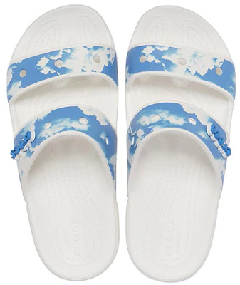 (W) Crocs CrocsOther Sports Slippers ''Wit Blauw'' 207248-100 Purchase (W) Crocs CrocsOther Sports Slippers ''Wit Blauw'' 207248-100