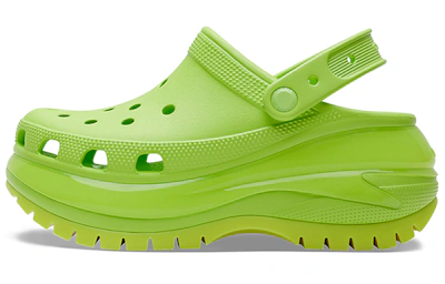 (Women) Crocs Crush Clogs 'Limeade'