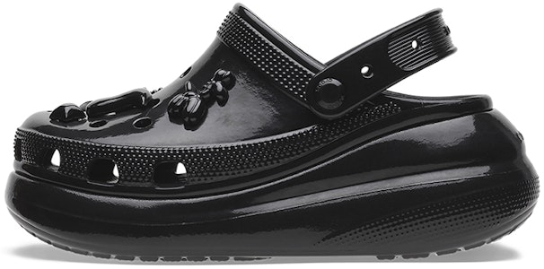 Crocs卡駱馳 經典亮繹泡芙洞洞涼鞋 女款 黑色 Buy Crocs卡駱馳 經典亮繹泡芙洞洞涼鞋 女款 黑色