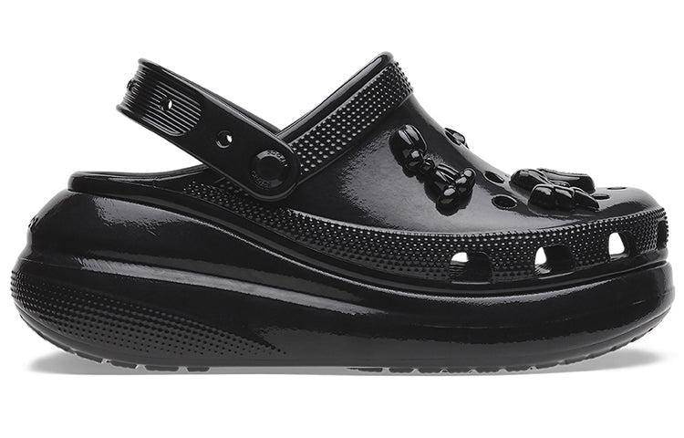 Order (W) Crocs Crush High Shine Clogs 'Hitam' 209285-001