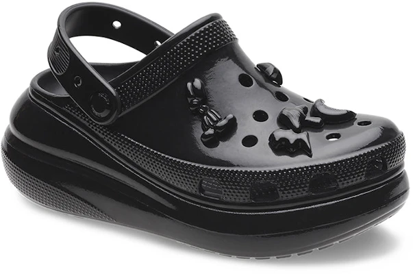 (W) Crocs Crush High Shine Clogs 'Hitam' 209285-001 Lookbook (W) Crocs Crush High Shine Clogs 'Hitam' 209285-001