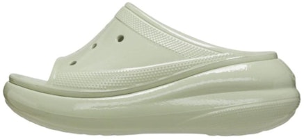(Women) Crocs Crush High Shine Slides 'Light Green' 209648-3VS (Women) Crocs Crush High Shine Slides 'Light Green' 209648-3VS