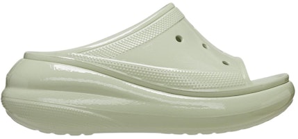 (W) Crocs Crush High Shine Slides 'Hijau Terang' 209648-3VS Order (W) Crocs Crush High Shine Slides 'Hijau Terang' 209648-3VS