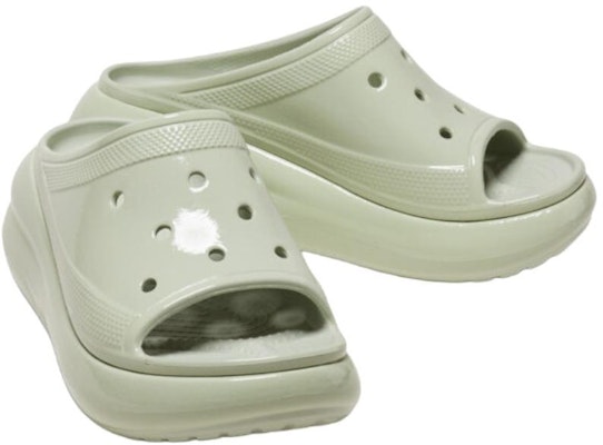 (W) Crocs Crush Selop Bersinar 'Hijau Muda' 209648-3VS Shop (W) Crocs Crush Selop Bersinar 'Hijau Muda' 209648-3VS