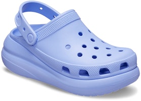Crocs卡駱馳 經典泡芙洞洞涼鞋 女款 月光紫 Lookbook Crocs卡駱馳 經典泡芙洞洞涼鞋 女款 月光紫