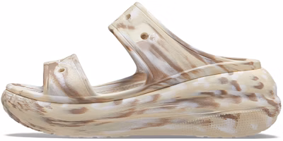 (Women) Crocs Crush Marbled Sandal 208235-2Y3 (Women) Crocs Crush Marbled Sandal 208235-2Y3