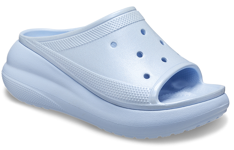 Lookbook (W) Crocs Crush Meta Pearl 拖鞋 ''蓝方解石'' 209045-4NS