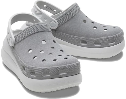 (W) Crocs Crush Reflective Clogs 'Kelabu Putih' 209209-1LP Lookbook (W) Crocs Crush Reflective Clogs 'Kelabu Putih' 209209-1LP