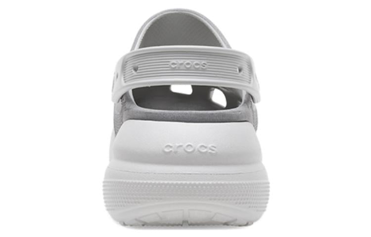 Shop (W) Crocs Crush Reflective Clogs 'Kelabu Putih' 209209-1LP