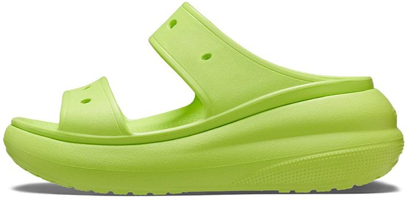 (Women) Crocs Crush Sandal 'Limeade' 207670-3UH Buy (Women) Crocs Crush Sandal 'Limeade' 207670-3UH