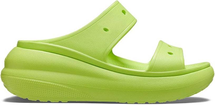 (Women) Crocs Crush Sandal 'Limeade' 207670-3UH Order (Women) Crocs Crush Sandal 'Limeade' 207670-3UH