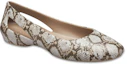 Lookbook (W) Crocs Cut-Out Platte Sport Sandalen ''Bruine Slangenprint'' 206210-195