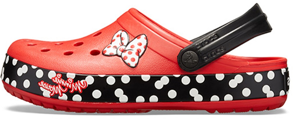 (Women) Crocs Disney Minnie 'Red Cartoon' 205654-8C1 Buy (Women) Crocs Disney Minnie 'Red Cartoon' 205654-8C1