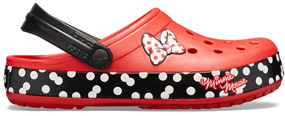 (Women) Crocs Disney Minnie 'Red Cartoon' 205654-8C1 Order (Women) Crocs Disney Minnie 'Red Cartoon' 205654-8C1