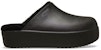(Women) Crocs Dylan Platform Lined Clog Black 212770-001
