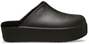 Buy (Women) Crocs Dylan Platform Lined Clog Black 212770-001