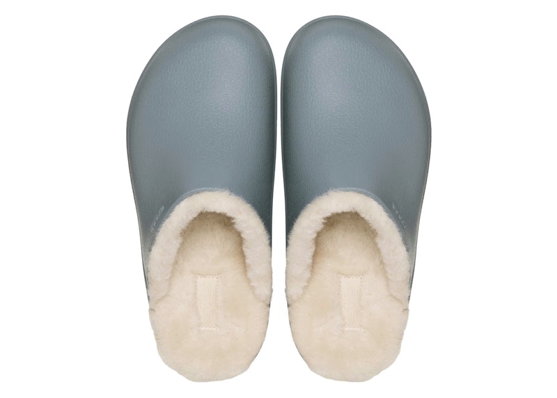 Order (W) Crocs Dylan Plataforma Forrada Hombre Mujer Color Concrete Sandstone 212770-1YJ