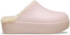 (Women) Crocs Dylan Platform Lined Clog Quartz Sandstone 212770-7CN