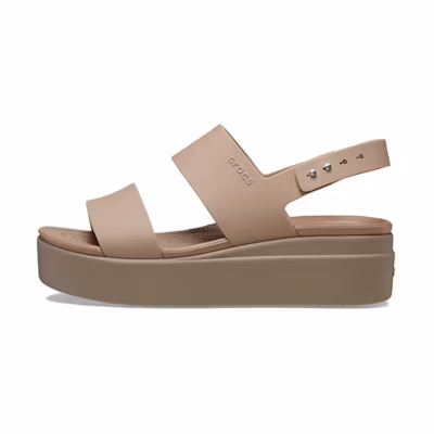 (W) Crocs Fashion Slide 'Light Khaki'