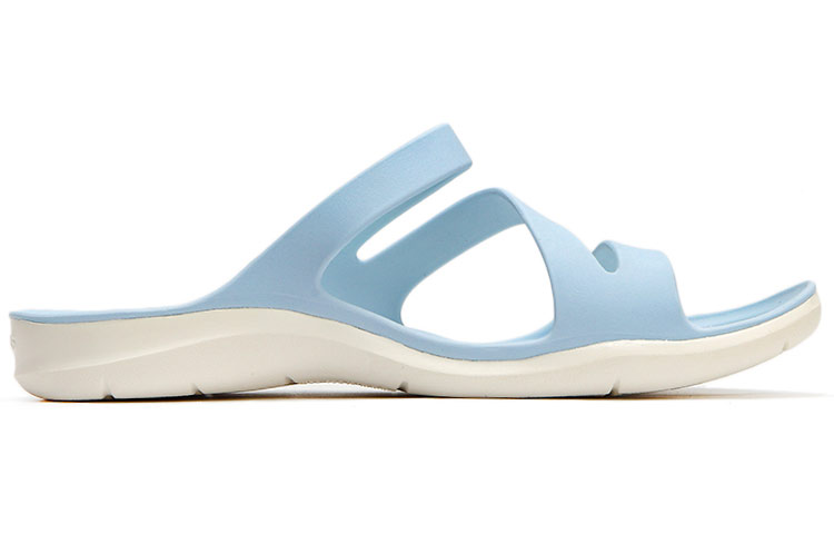 Order (W) Sandal Crocs Datar Olahraga Biru 203998-4JQ