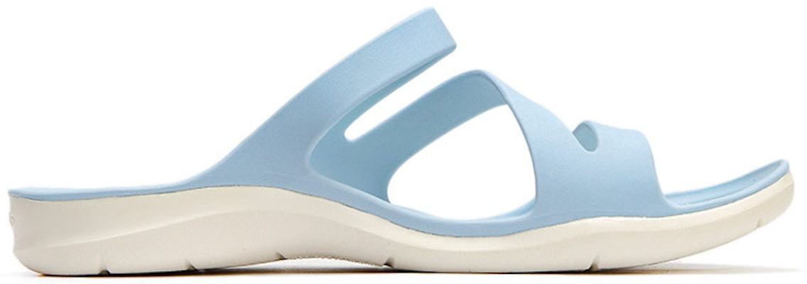 (Women) Crocs Flat Heel Sports Slippers Blue 203998-4JQ Order (Women) Crocs Flat Heel Sports Slippers Blue 203998-4JQ