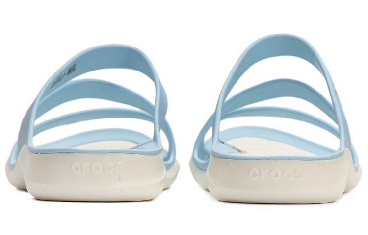 Lookbook (W) Sandal Crocs Datar Olahraga Biru 203998-4JQ