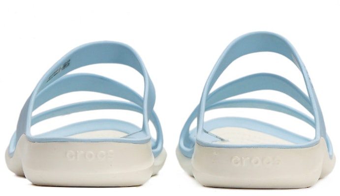 (Women) Crocs Flat Heel Sports Slippers Blue 203998-4JQ Lookbook (Women) Crocs Flat Heel Sports Slippers Blue 203998-4JQ