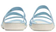 Lookbook (Women) Crocs Flat Heel Sports Slippers Blue 203998-4JQ