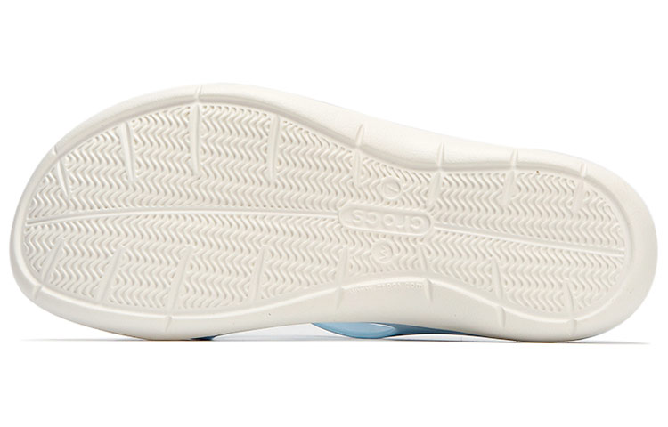 Shop (W) Sandal Crocs Datar Olahraga Biru 203998-4JQ