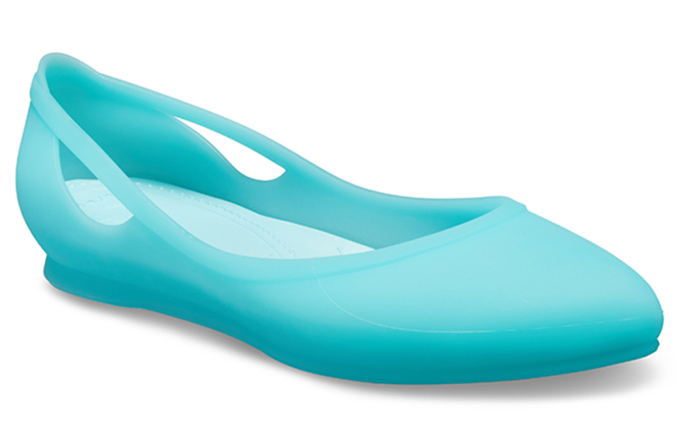 Order (W) Crocs Sandali Flat Azzurro Ghiaccio 16265-4DJ