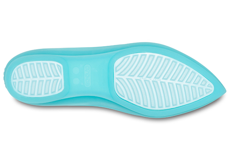 Purchase (W) Crocs Sandali Flat Azzurro Ghiaccio 16265-4DJ
