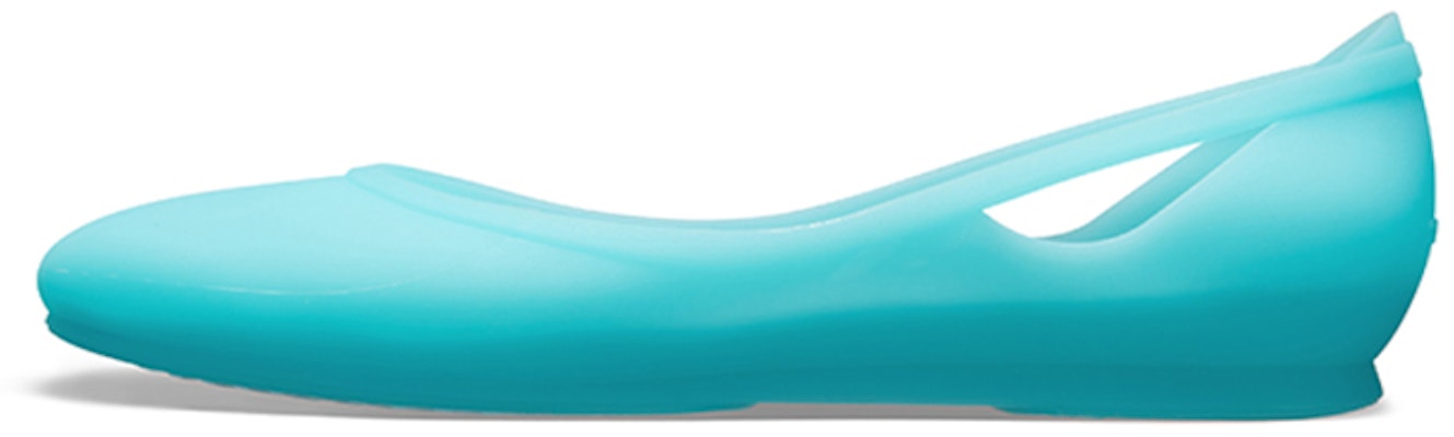 (Women) Crocs Flat ice blue Sandals 16265-4DJ Buy (Women) Crocs Flat ice blue Sandals 16265-4DJ