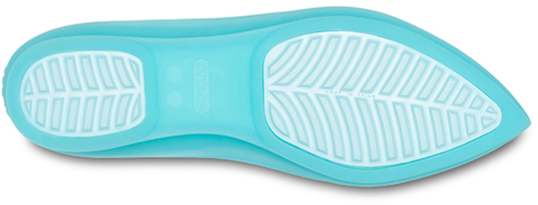 (Women) Crocs Flat ice blue Sandals 16265-4DJ Purchase (Women) Crocs Flat ice blue Sandals 16265-4DJ