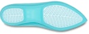 (W) Sandal Crocs Flat Biru Ais 16265-4DJ