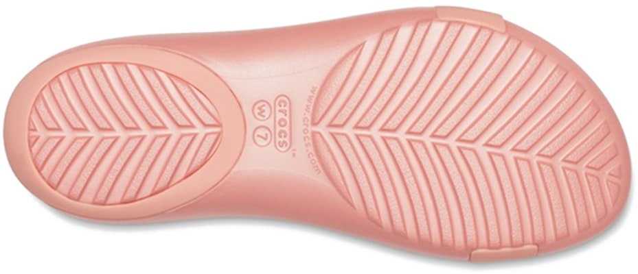 (Women) Crocs Flat Pink Sandals 205469-6JC Purchase (Women) Crocs Flat Pink Sandals 205469-6JC