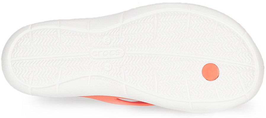 (Women) Crocs Flip-Flop 'Orange White' 204974-82Q Details for (Women) Crocs Flip-Flop 'Orange White' 204974-82Q