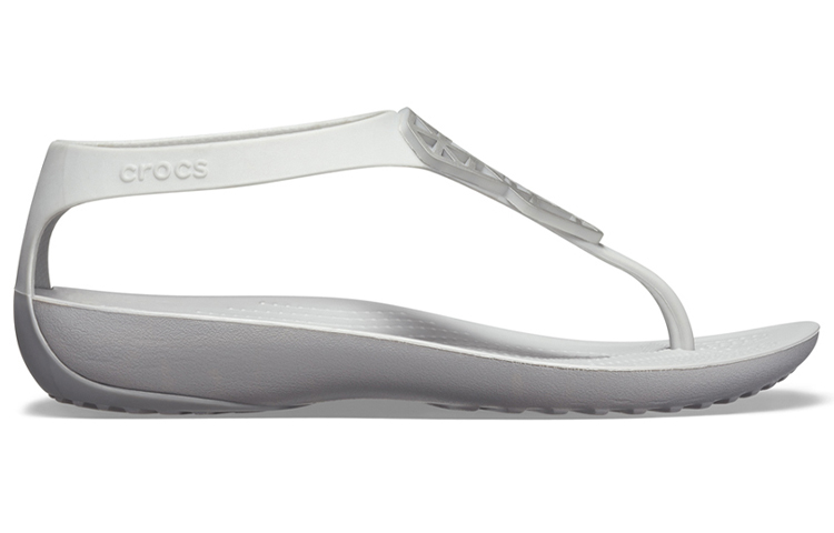 Order (Women) Crocs Flip-Flops 'Grey Comfort' 205600-00N